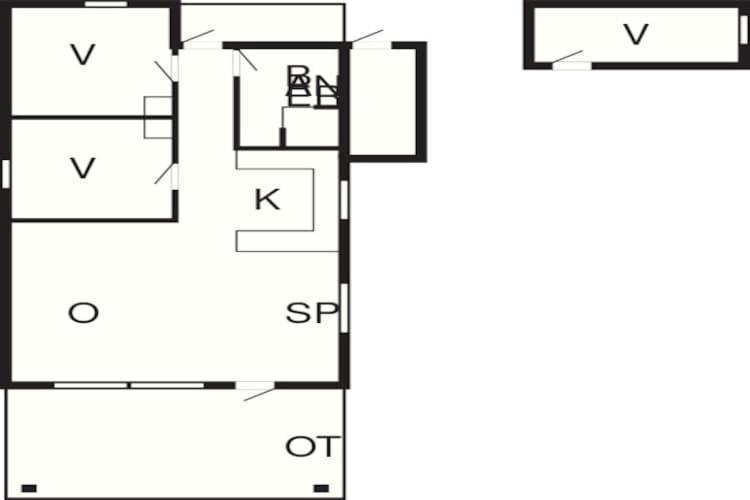 Two-Bedroom Holiday Home In Skibby 1 Exterior foto